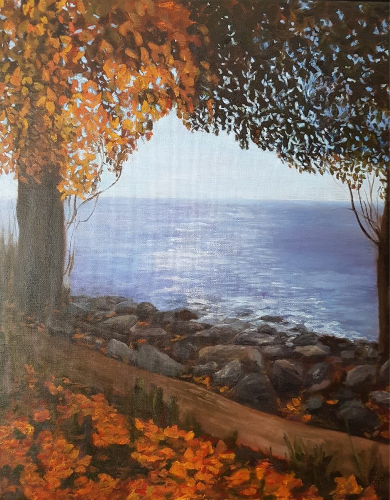 Barbara Jost art landscapes Spanish banks